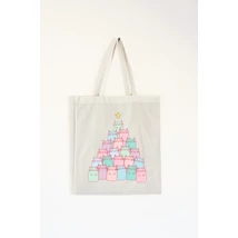 Cicafás karácsonyi szatyor