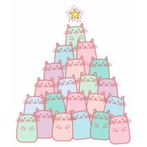 Macskás karácsonyfa