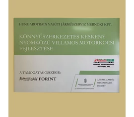 Pályázati táblák - Széchenyi 2020 táblák