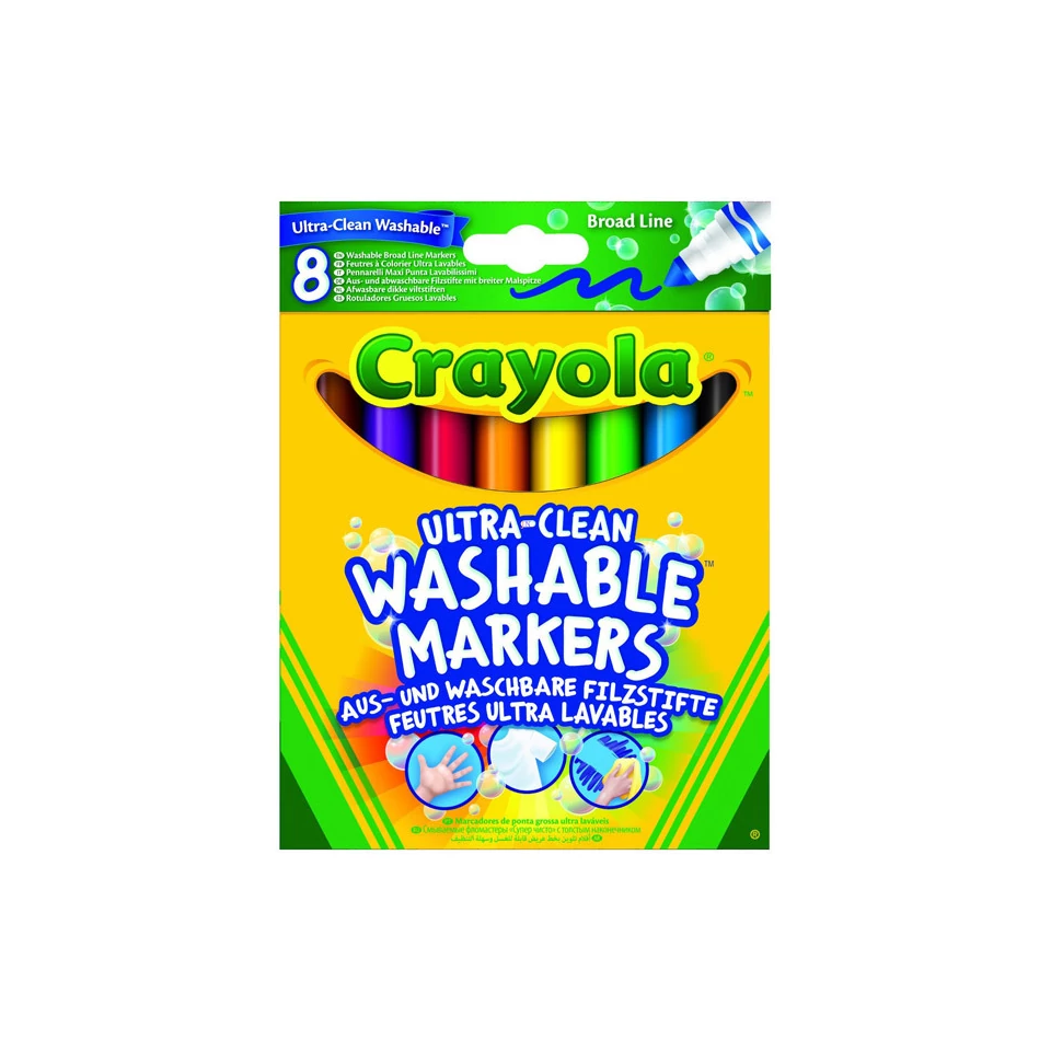 Crayola 8db-os lemosható filc
