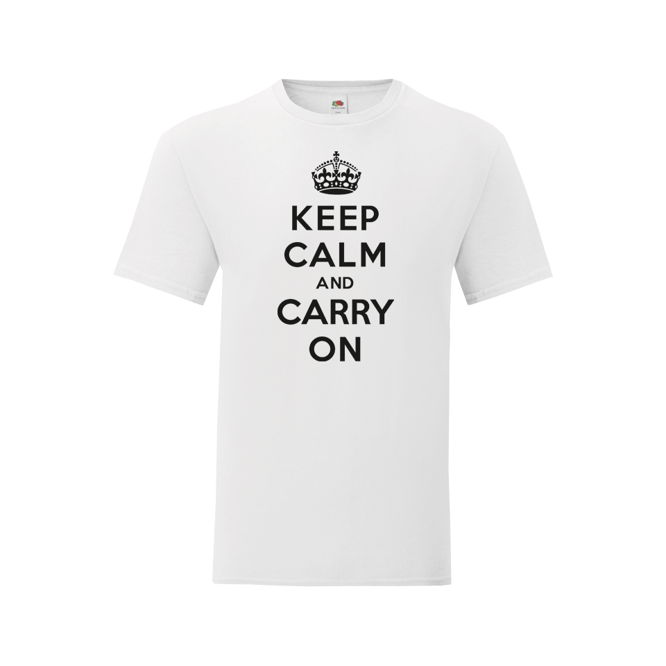 Keep Calm Carry On férfi